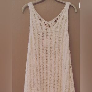Umgee Sleeveless Fringe Tunic